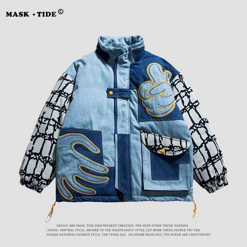 MASKTIDE winter tide brand design cotton unisex jacket