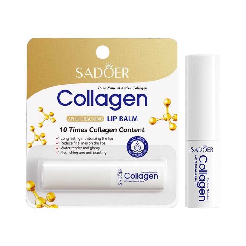 SADOER Bone Collagen Anti-Dry Cracking High Moisturizing Lip Balm