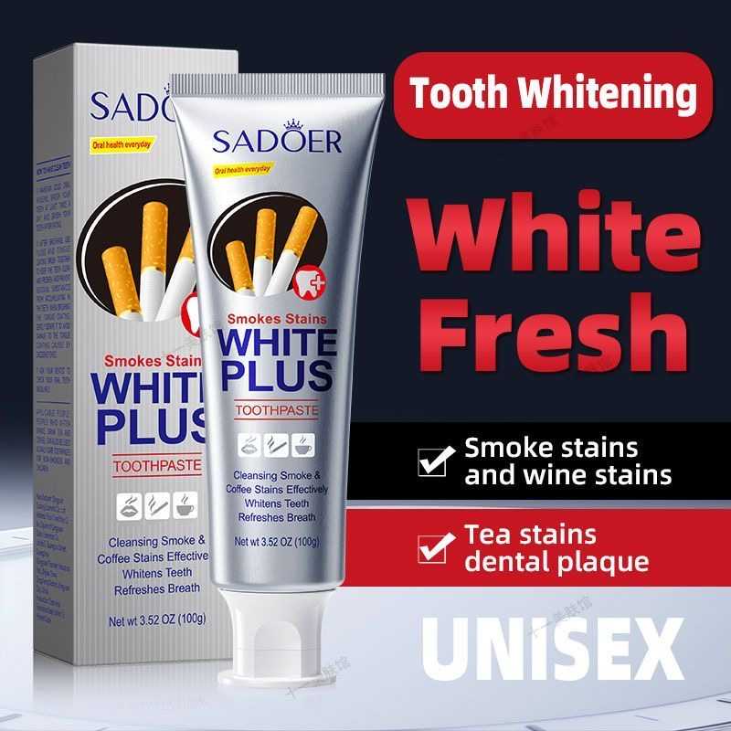 SADOER smoke stain removal tea stain whitening toothpaste