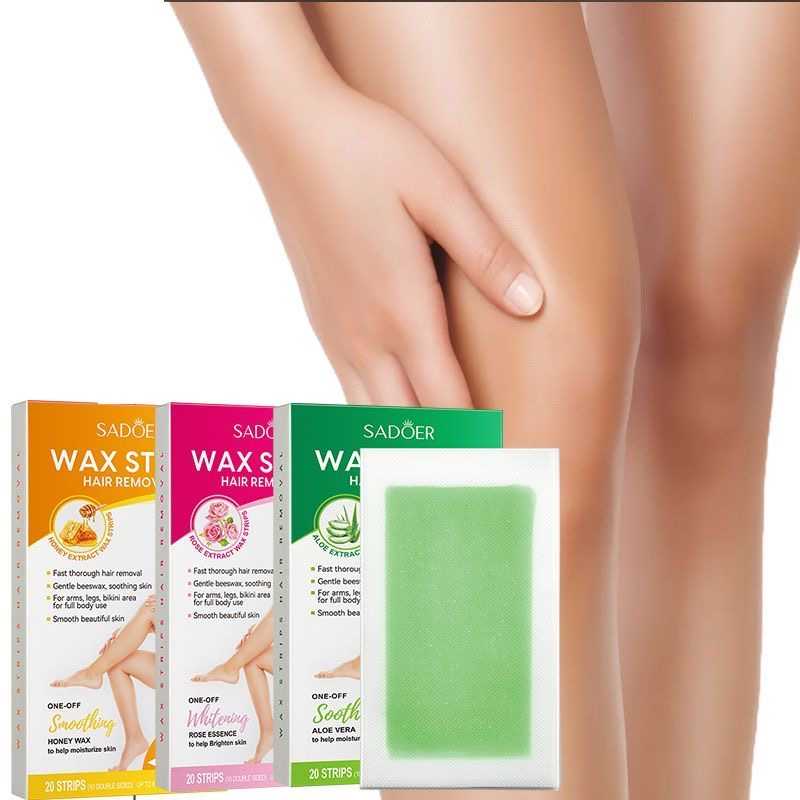 SADOER Honey Rose Aloe Gentle Soothing Double-sided Hair Removal Wax
