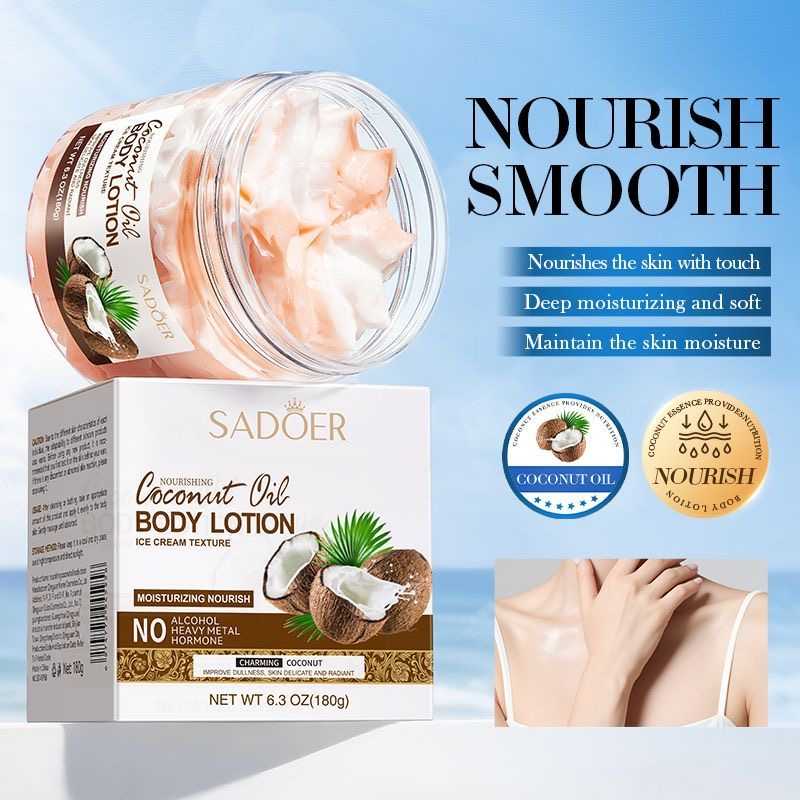 180g Sadoer hyaluronic acid nourishing skin care body milk