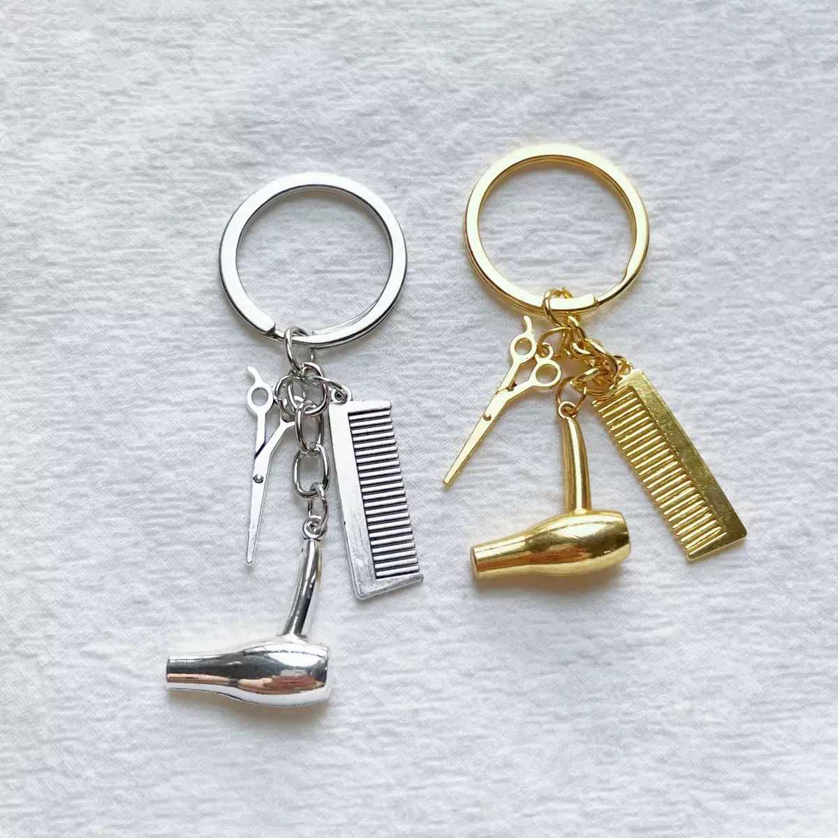 Hair pride gift keychain