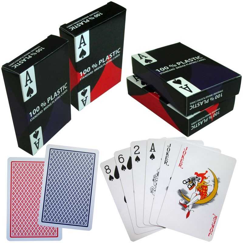 Standard bridge playing cards