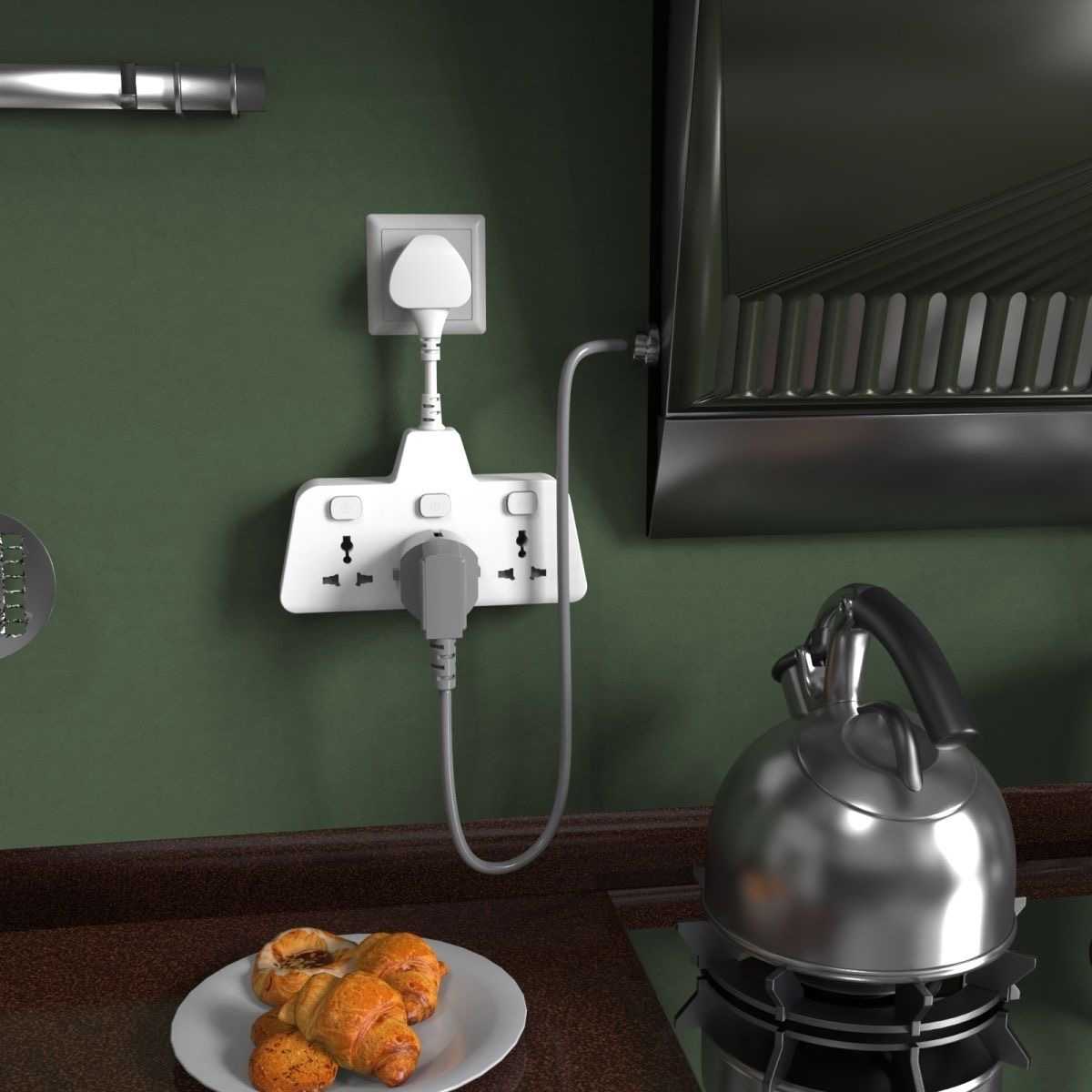 VEBAN British standard multi-function socket