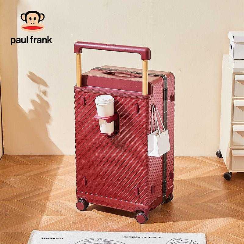 large-capacity aluminum frame unisex suitcase