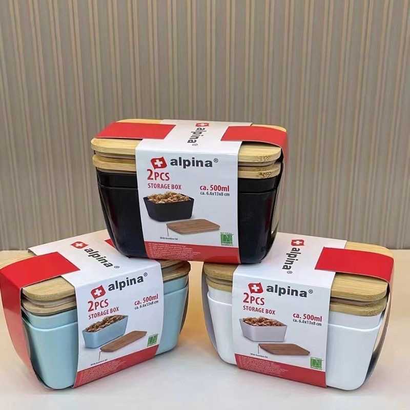 Two pcs with lid portable special seasoning jar storage box