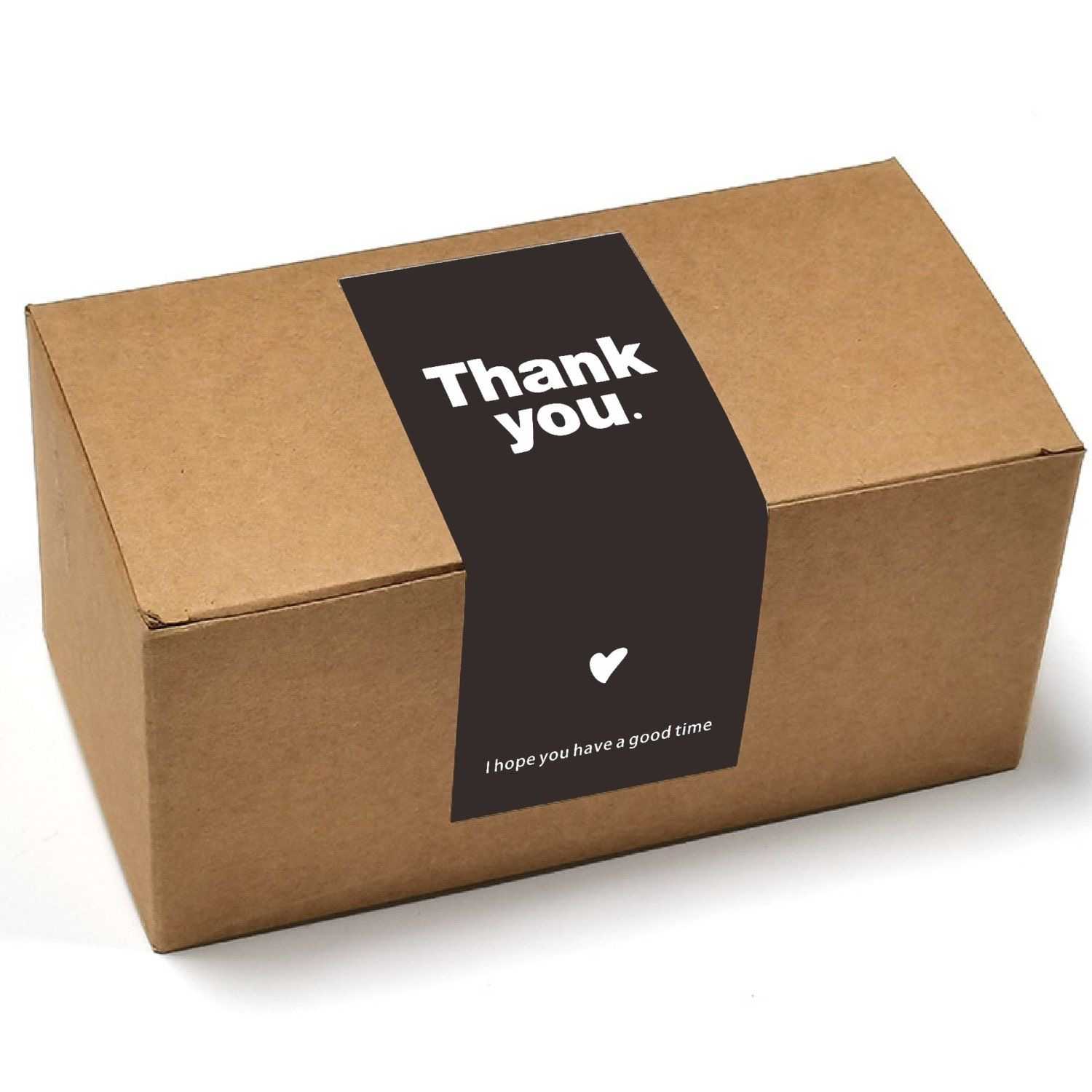 150pcs of thank you stickers