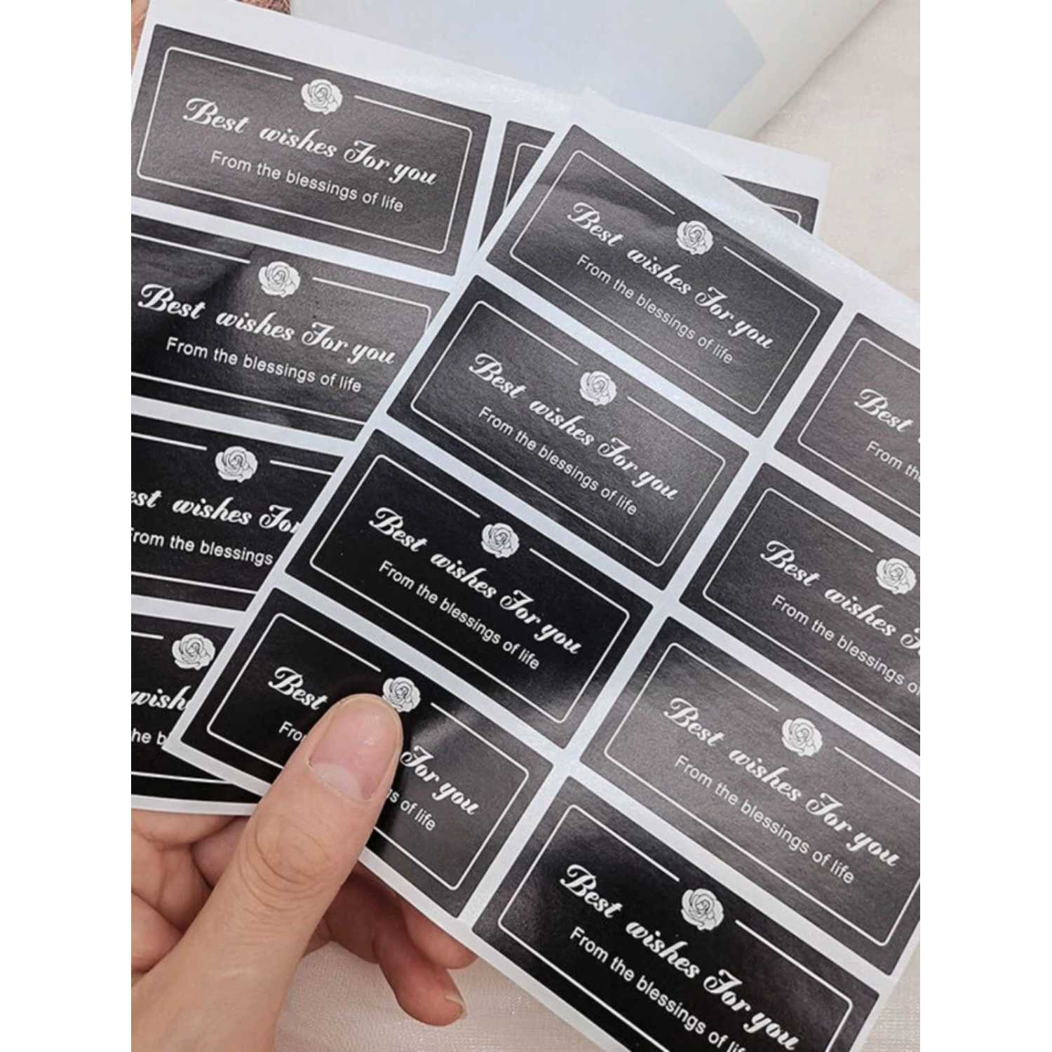 80 sticker bouquet decorative paper