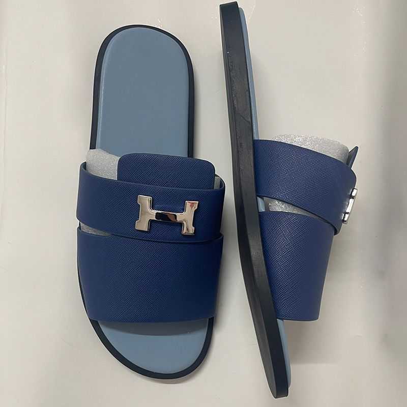Luxury Style Men’s Flat Slide Sandals