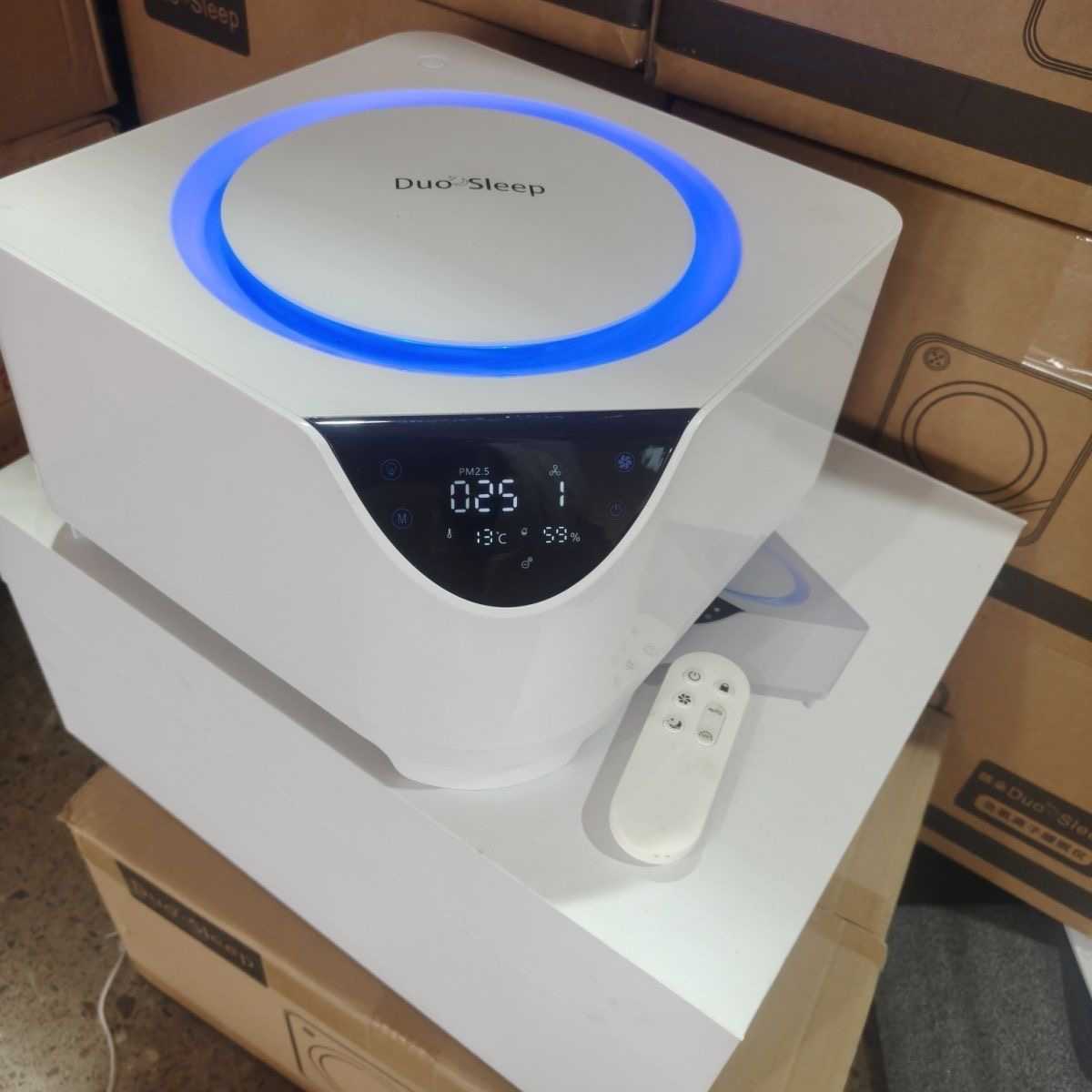 Air purifier Oxygen Ion Sleep Device for Insomnia and Helping Deep Sleep