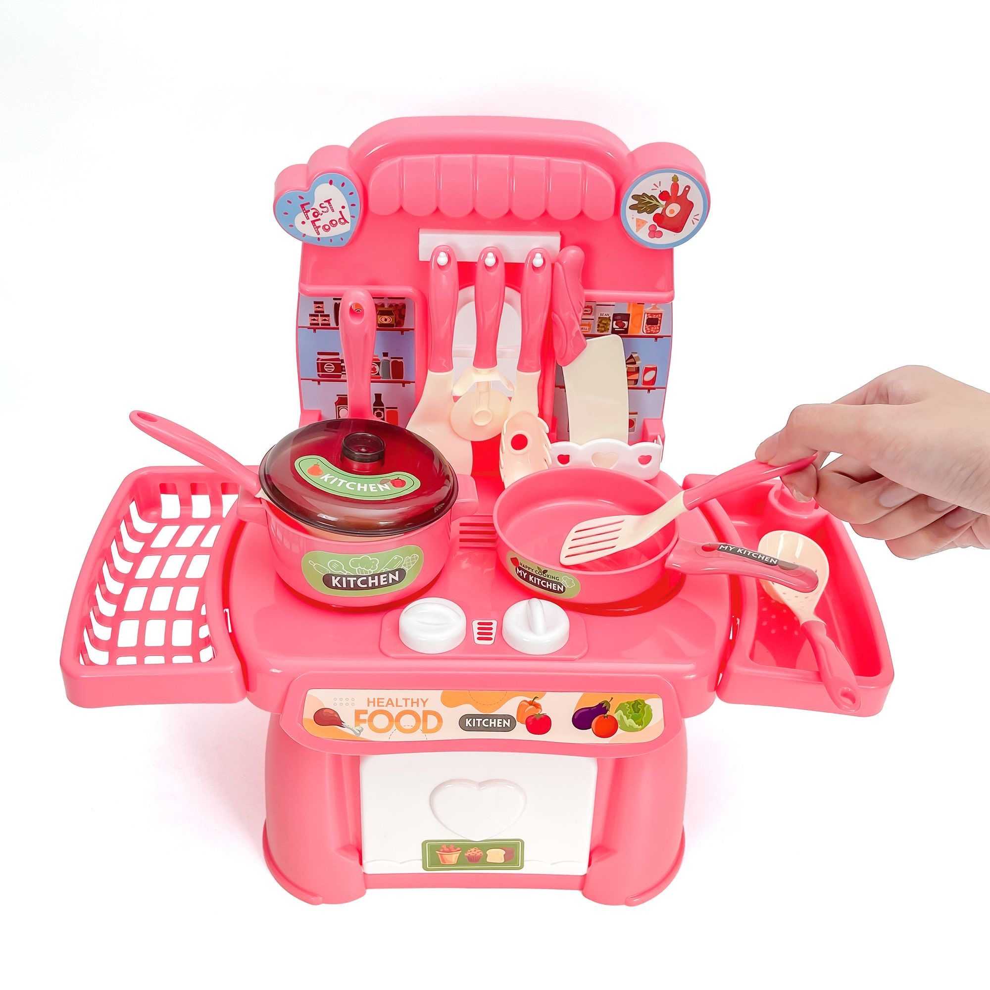 Home Kitchen Children's Simulation Toy Set 3-8 Years Old