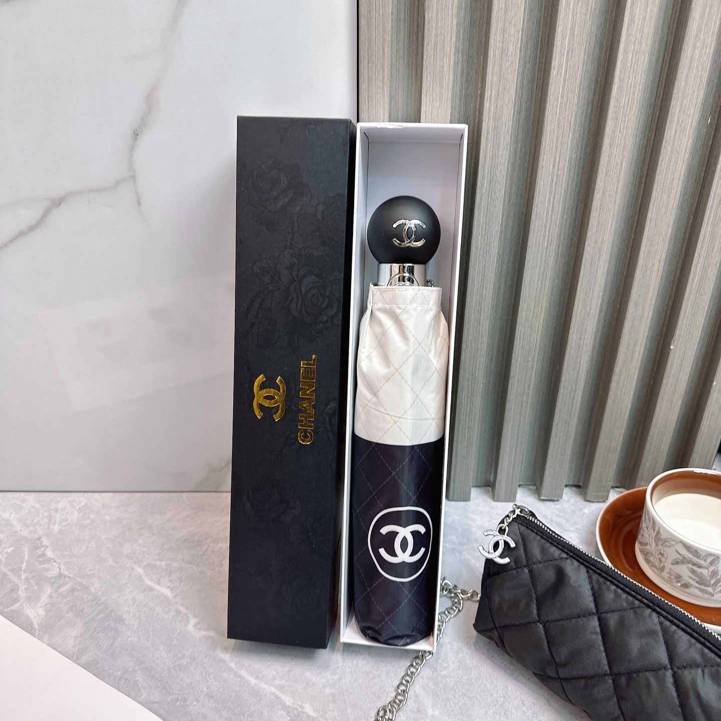 CC luxury automatic umbrella uv protection