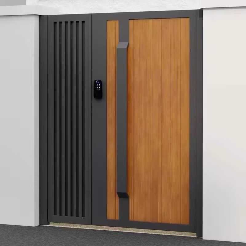 Aluminum alloy courtyard villa gate