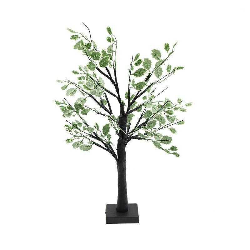 Artificial Warm White Light Tree Table Lamp