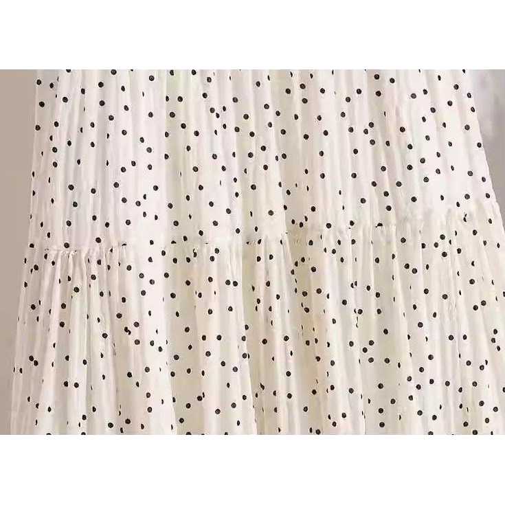 new polka dot women's summer thin small high-waisted skirt