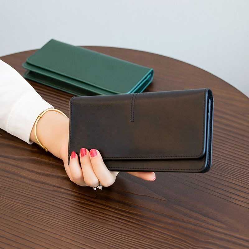 new temperament buckle card space soft wallet
