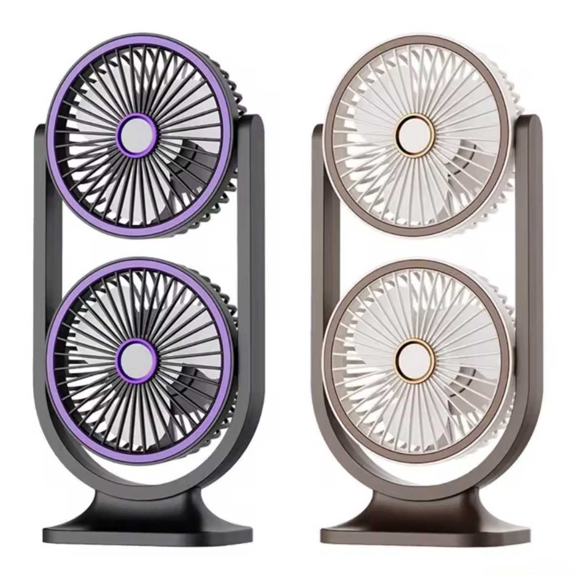 USB Rechargeable Quiet Cooling Fan Portable Desk Fan