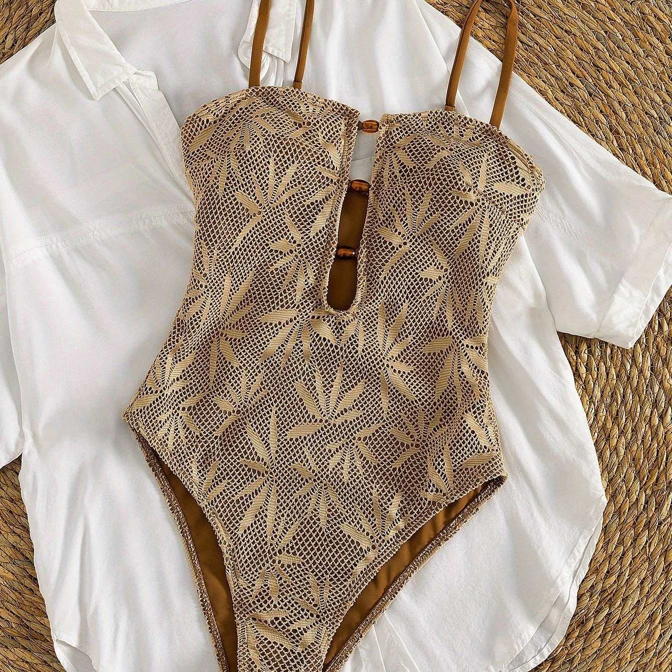 Summer Suspender One-piece Swimsuit