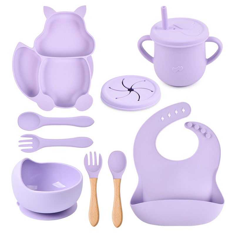 Hi Peggy kitty children's baby cartoon silicone tableware