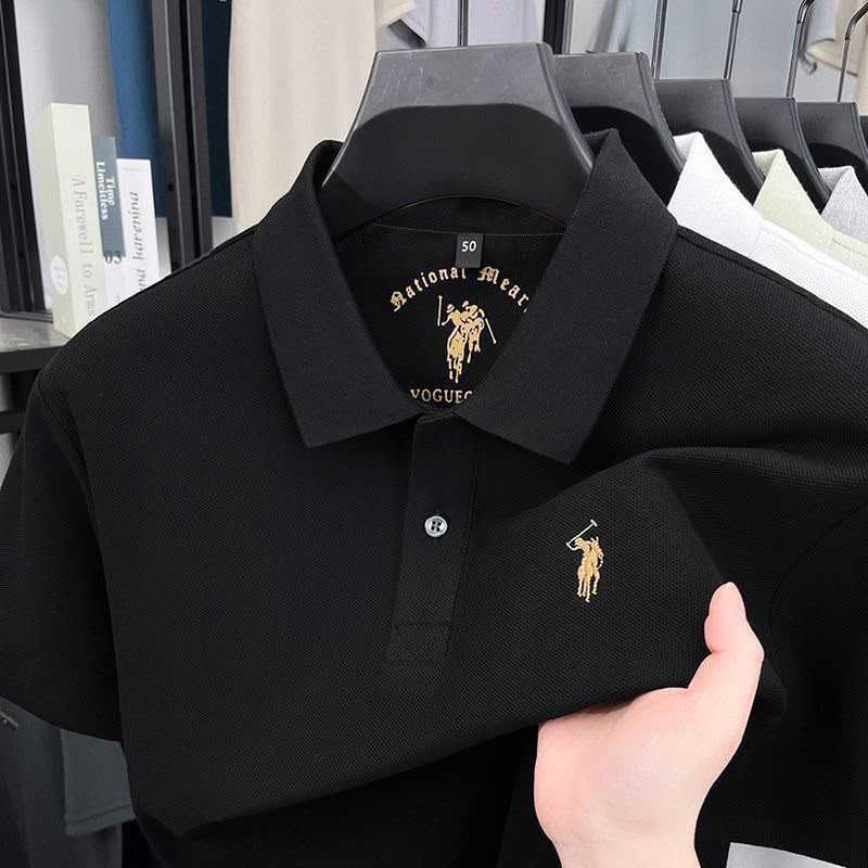 Men’s Premium Classic Polo Shirt – Short Sleeve Cotton Blend