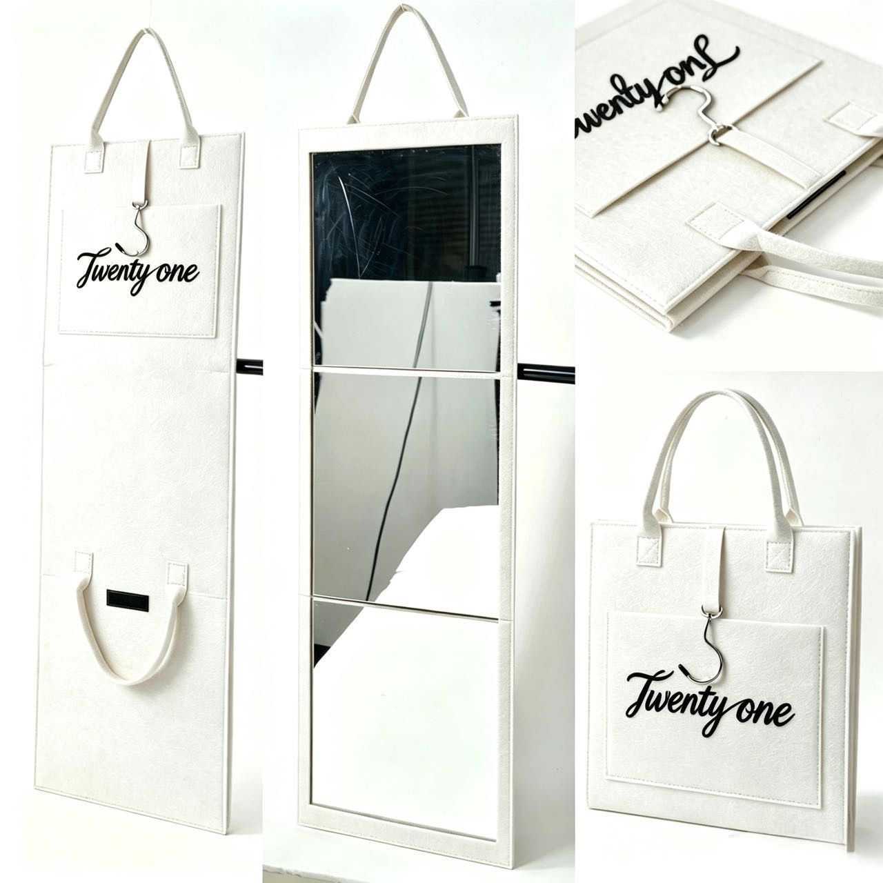 Portable Folding Full-Length Mirror