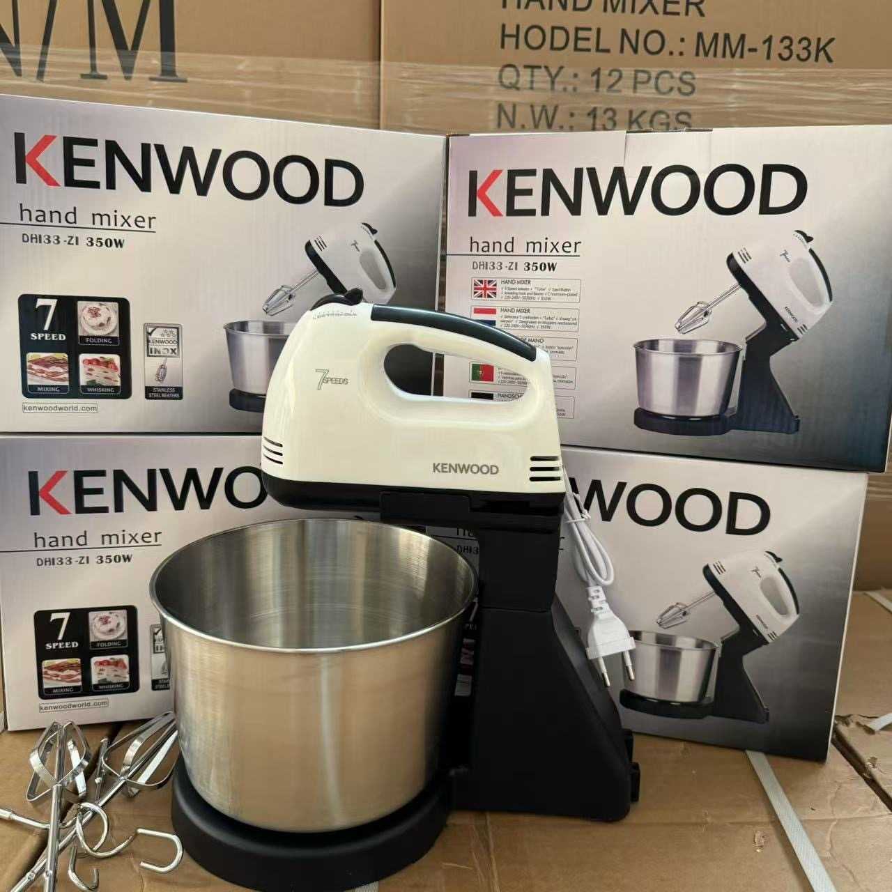 1.7L Kenwood 350W 7-Speed Hand Mixer with Stainless Steel Bowl & Stand