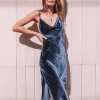 women's summer dinner party hollow gown