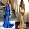women's backless evening gown