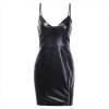 instahot-black-leather-suspender-dress-for-women