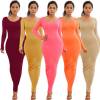 women's-sexy-round-neck-long-sleeve-dress