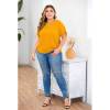 yellow-plus-size-angels-chiffon-blouse
