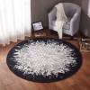 simple bedroom circular carpet