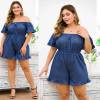 plus size angels jeans jumpsuit