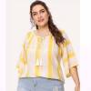 plus size angels flare top