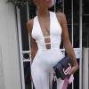 ladies summer sexy knitted stretch jumpsuit