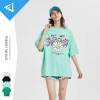 Women's Color Print T-shirt