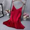 sexy silk v-neck nighties