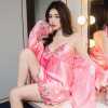 elegant girls soft silk nighties