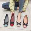 retro versatile ladies flat shoes