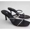 zara fashion open toe heels