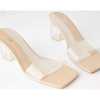 zara classic retro block heels