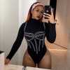 inns celebrity long-sleeved bodysuit