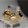 swavoski gem cufflinks