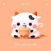cartoon piggy apple airpods silicone protective cover
