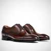 LZ luxury custom brock derby shoes