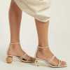 european 2022 ladies luxury ring heel shoes