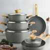 Cross-border high-end non-stick pot set