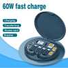 Multi-functional data cable storage box 60W fast charging