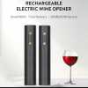 Electric Wine Opener Set with Rechargeable Automatic Corkscrew