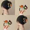 cartoon puppy grab clip female back of the head hair clip